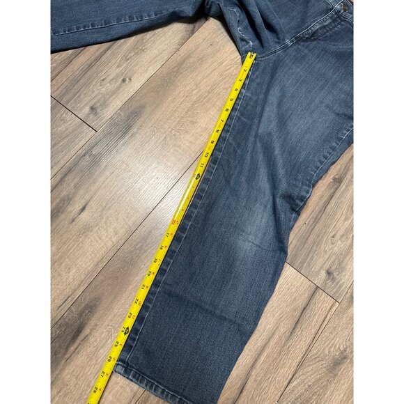 Gloria Vanderbilt Amanda Missy Jeans Size 12 Short Dark Wash Straight Leg Denim - Picture 8 of 11